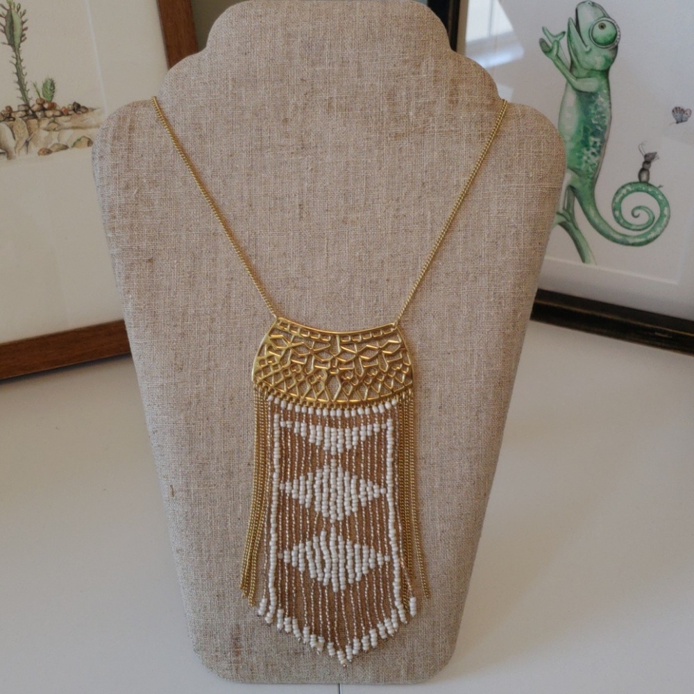 Stella & Dot Avalon Fringe necklace